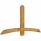 Ekena Millwork Bellingham Rough Sawn Timber Gable Bracket, Western Red Cedar, 72"W x 36"H x 4"D x 4"F, 12/12 Pitch GBW072X36X0404BEL00RWR - alternate 3